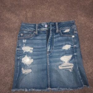 AE denim skirt
